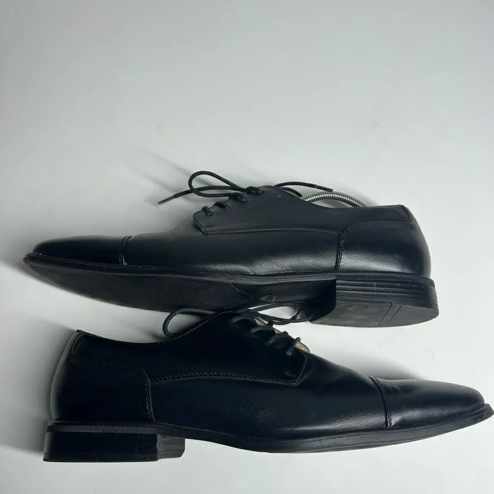 J. Ferrar Men’s Oxford Lace Up Shoes Size 11 M Black